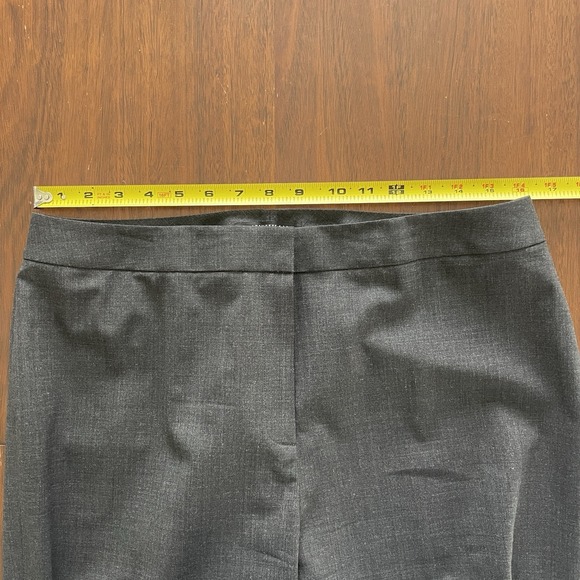 Lafayette 148 Menswear Pants Lot Of 2 Women's 12 Black Grey Wool Trouser Career - Picture 4 of 16